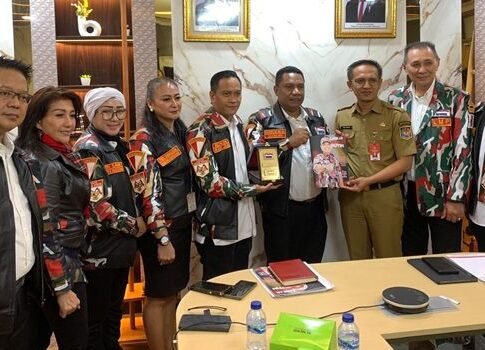 Jajaran Pengurus Mabes LMP beraudensi dengan Kemendagri