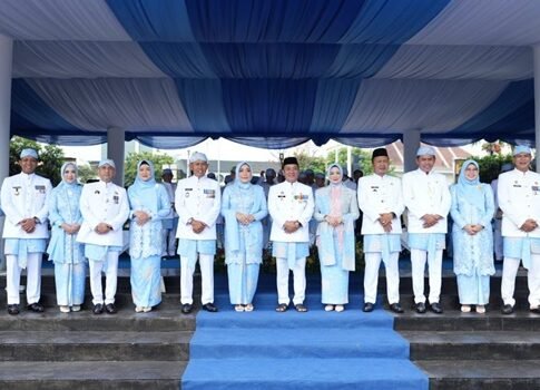 Upacara peringatan HUT ke 392 Karawang